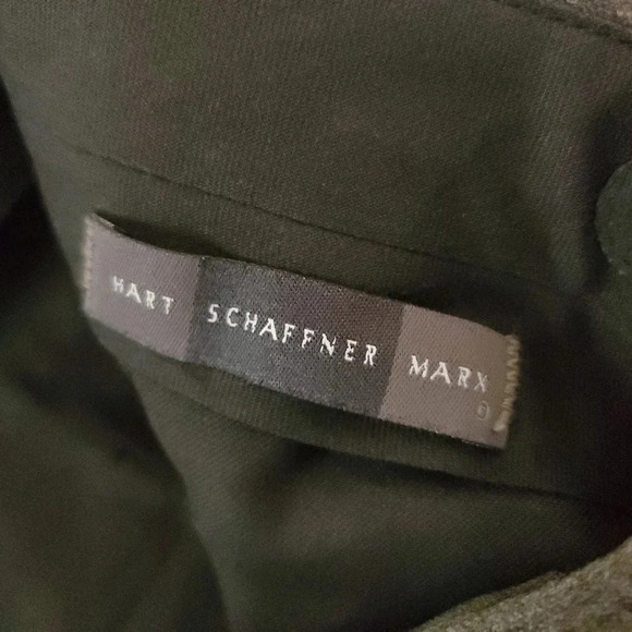 Hart Schaffner Marx 100% Wool Dress Pants Men's Size 40R Chicago Fit Pleated - Picture 3 of 12